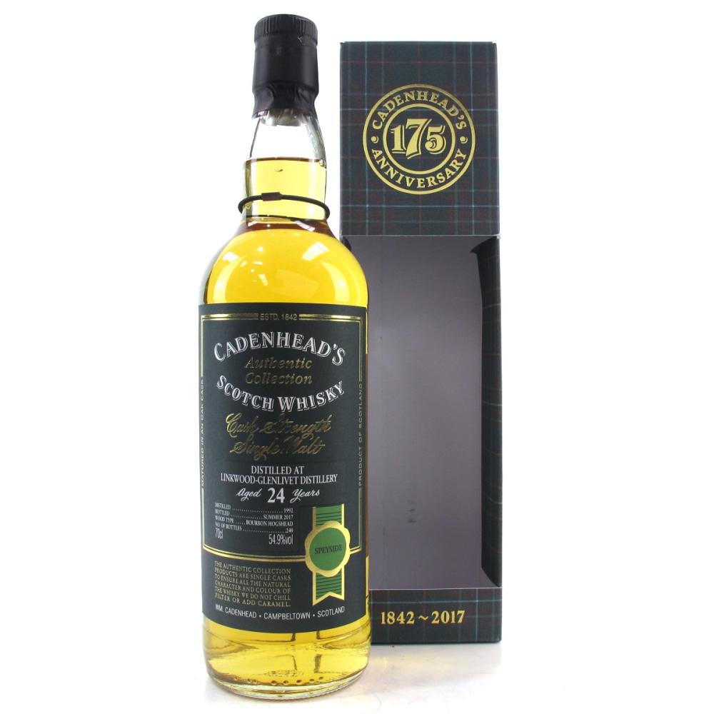 Linkwood 1992 Cadenhead's 24 Year Old