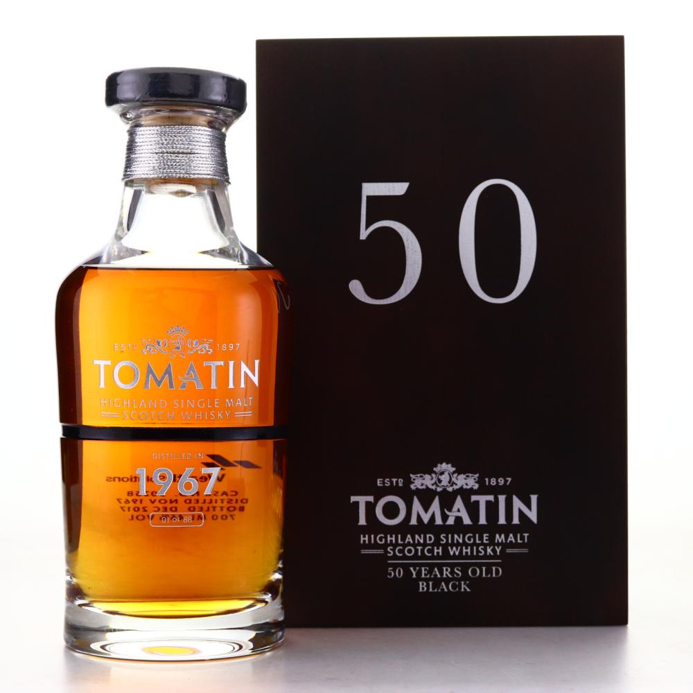 Tomatin 1967 Single Cask 50 Year Old 'Black' / Wealth Solutions - Bottle No.1