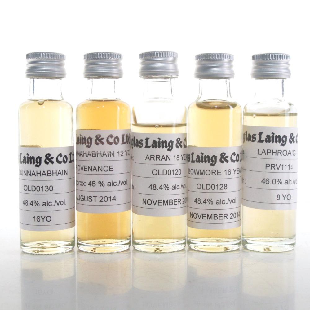 Douglas Laing Island Selection 5 x 2cl Samples