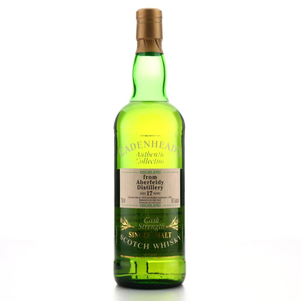 Aberfeldy 1978 Cadenhead's 17 Year Old 75cl / US Import