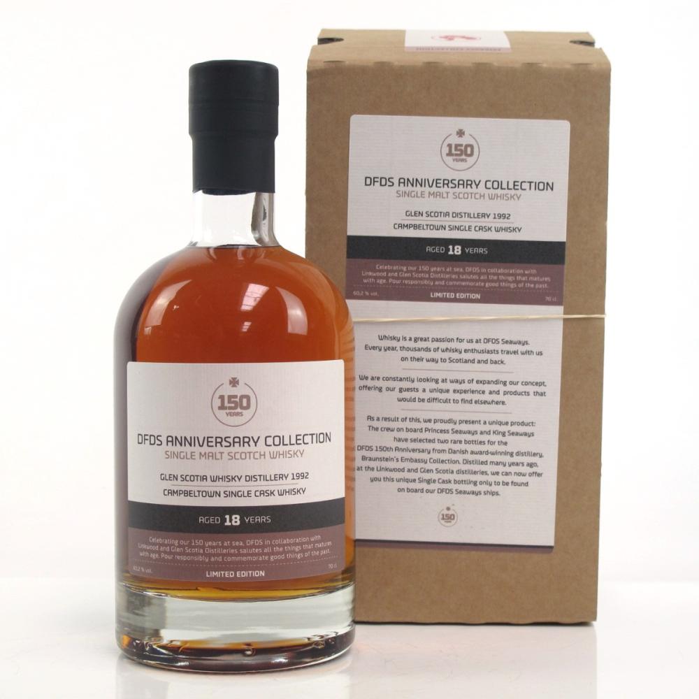 Glen Scotia 1992 Braunstein 18 Year Old Cask Strength