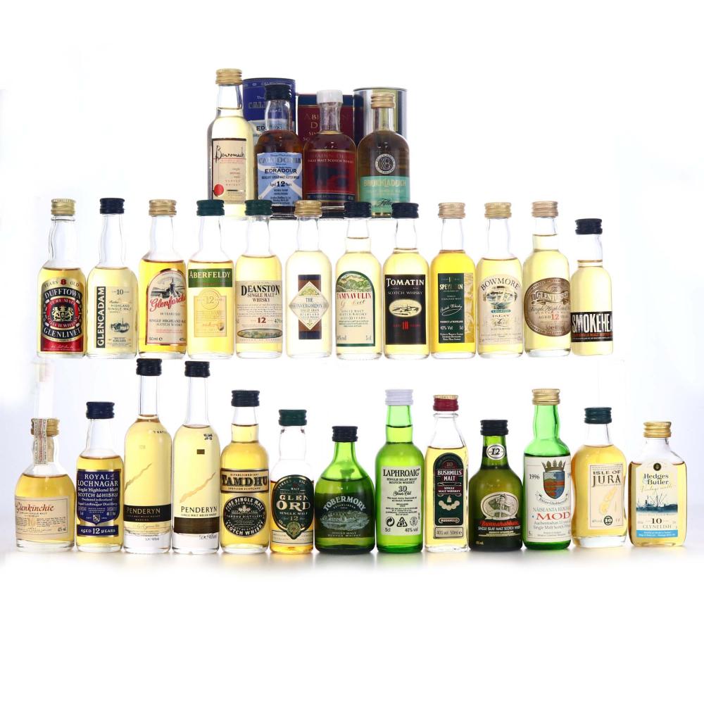 Single Malt Miniature Collection 29 x 5cl