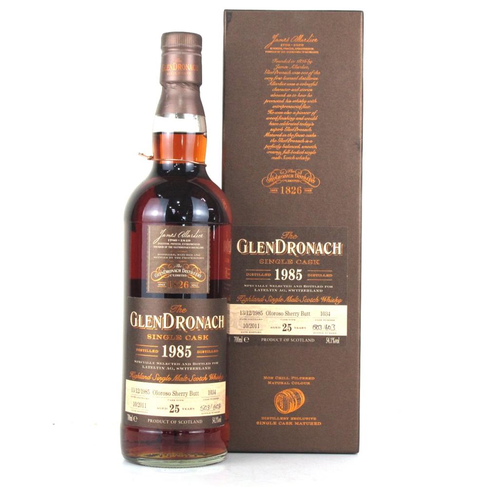 Glendronach 1985 Single Cask 25 Year Old #1034
