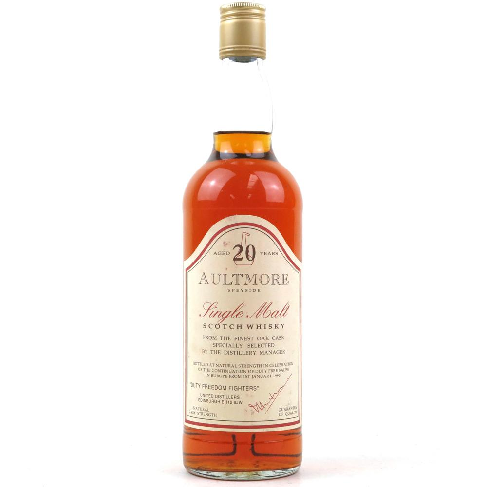 Aultmore 20 Year Old Cask Strength