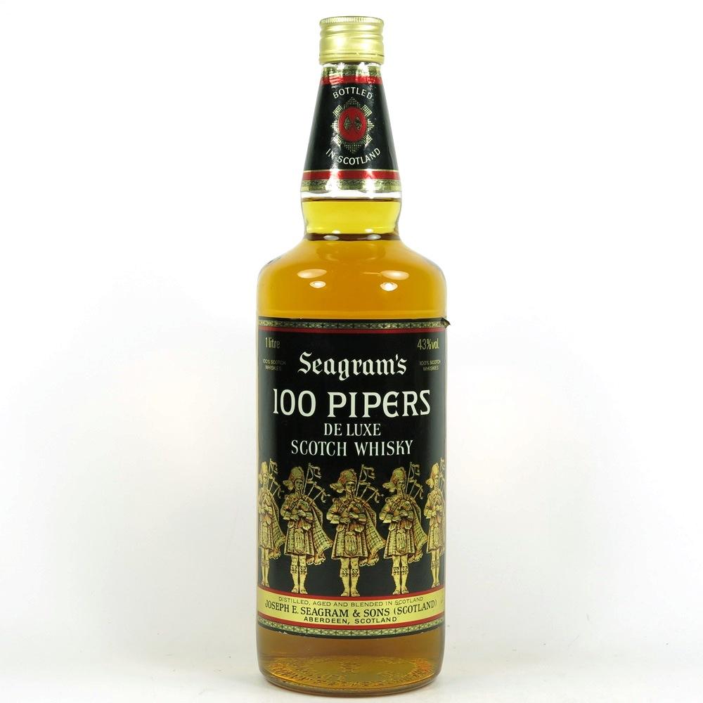 100 Pipers 1 Litre