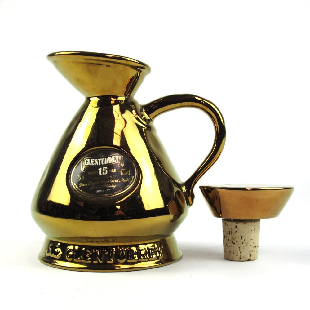 Glenturret 15 Year Old Decanter 1980s Lustre Flagon