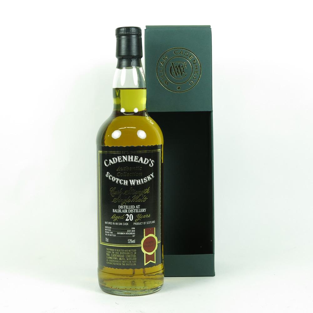 Balblair 1990 Cadenhead's 20 Year Old 