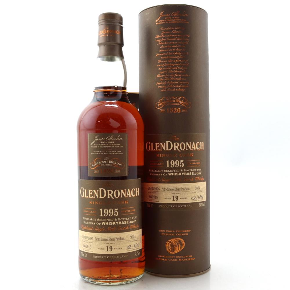 Glendronach 1995 Single Cask 19 Year Old #3804 / Whiskybase.com