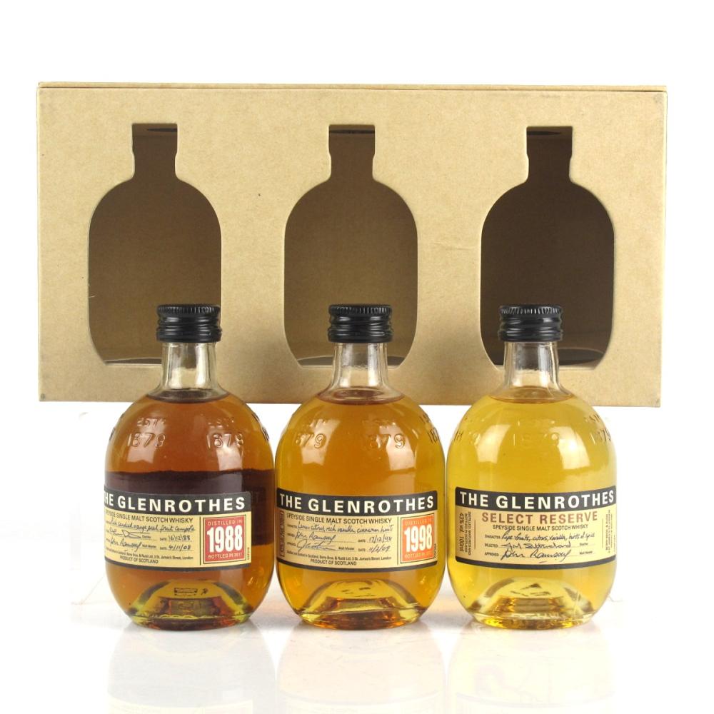 Glenrothes Gift Set 3 x 10cl / Including 1988