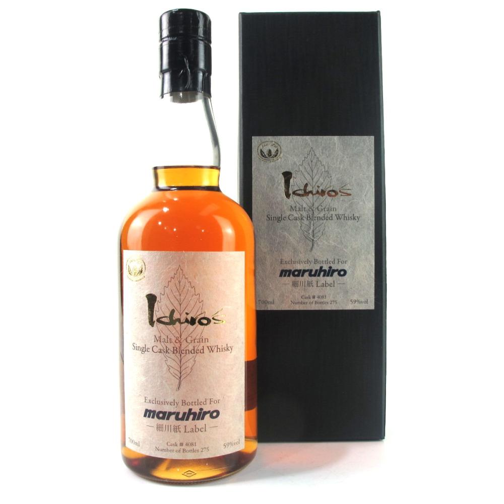 Ichiro's Malt Single Cask #4081 / Maruhiro Exclusive