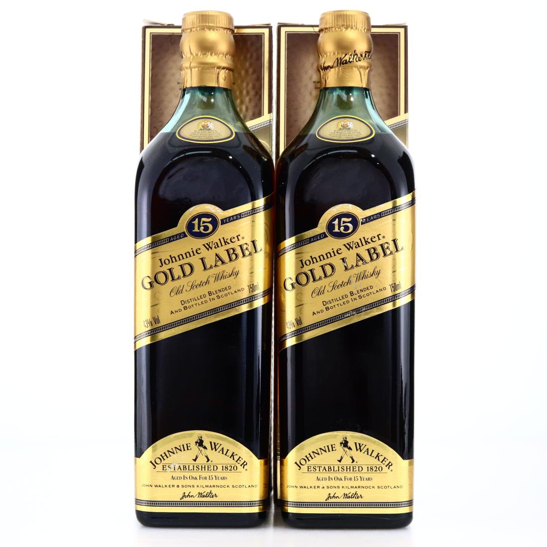 Johnnie Walker Gold Label 15 Year Old Whisky | Whisky Auctioneer