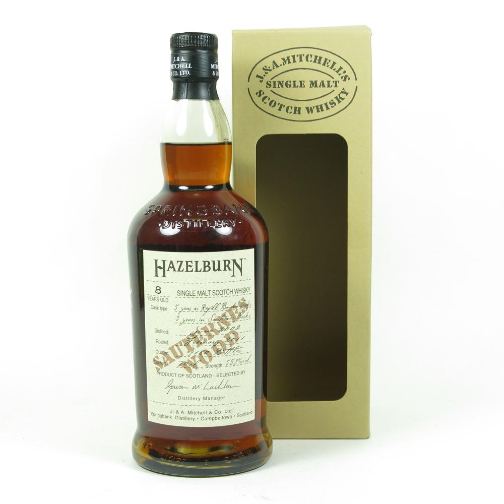 Hazelburn 2002 Sauternes Wood Finish 8 Year Old (Signed)