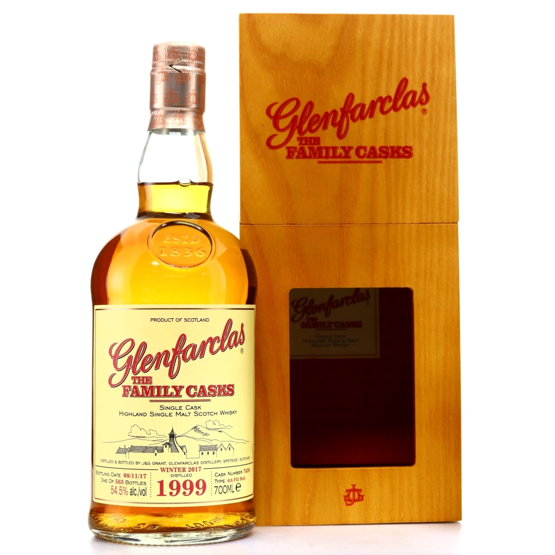 Glenfarclas 1999 Family Cask Winter 2017 #7458