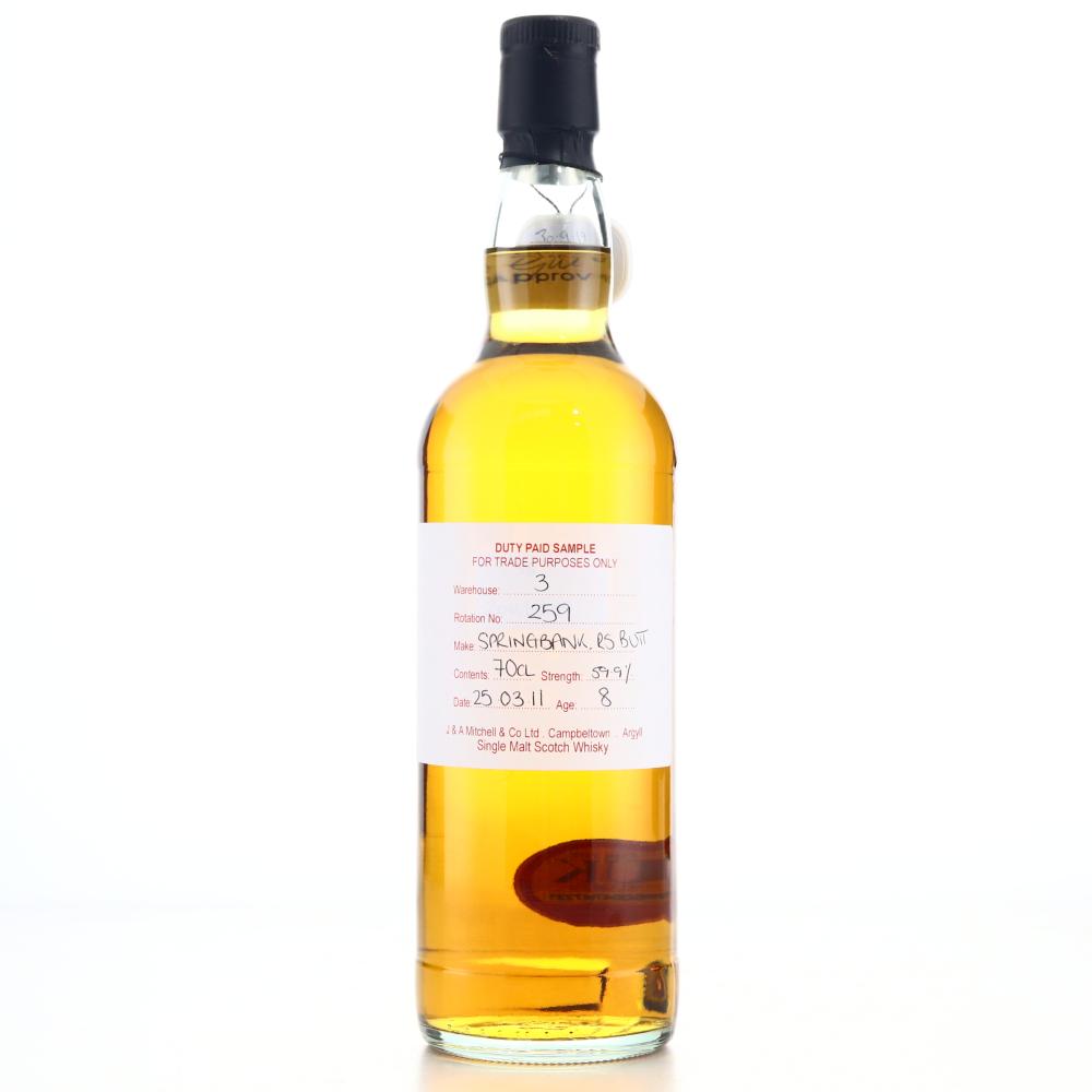 Springbank 2011 Duty Paid Sample 8 Year Old / Fresh Sherry Butt