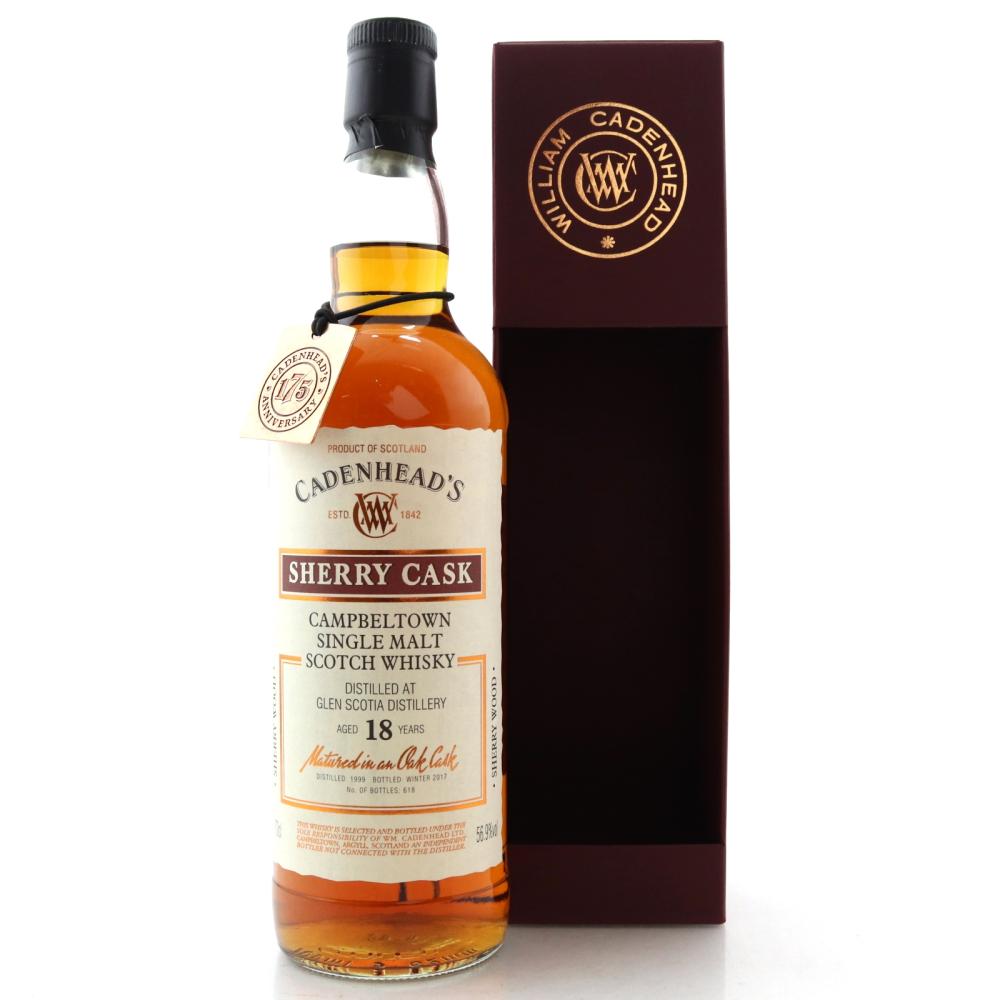 Glen Scotia 1999 Cadenhead's 18 Year Old / Sherry Cask