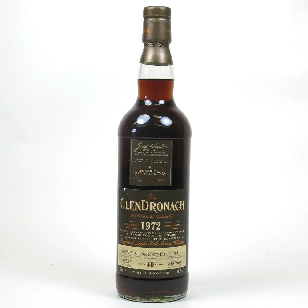 Glendronach 1972 Single Cask 40 Year Old