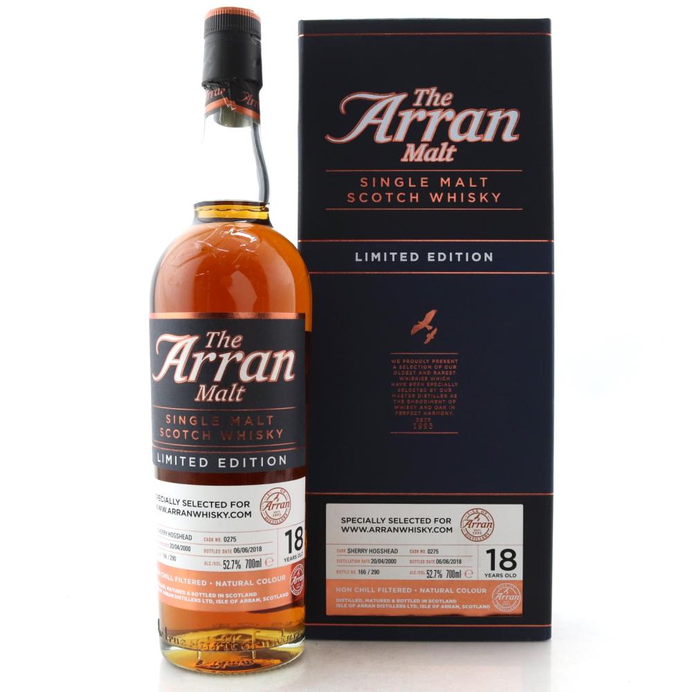 Arran 2000 Single Cask 18 Year Old / ArranWhisky.com