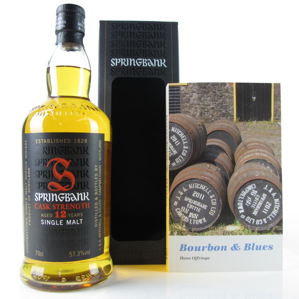 Springbank 12 Year Old Cask Strength Blues Edition / Including Bourbon and Blues by Hans Offringa