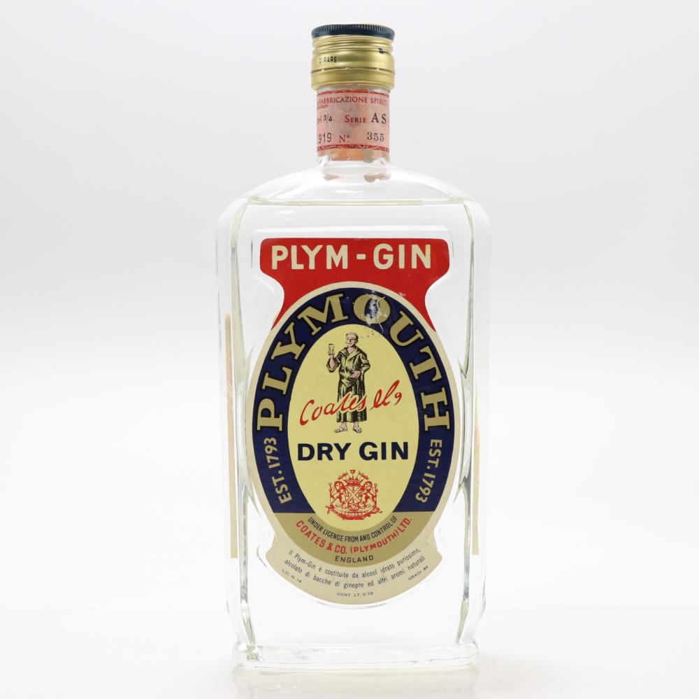Coates & Co Plym Dry Gin 1960s