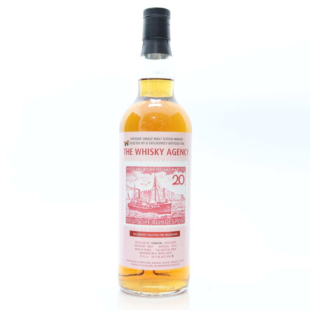 Tomatin 2007 Whisky Agency 6 Year Old / Heligoland