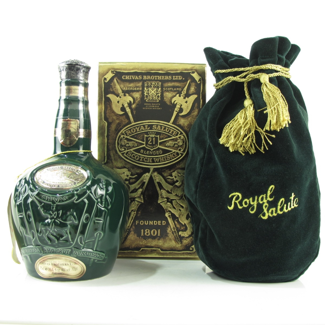 Chivas 21 Year Old Royal Salute 1970s