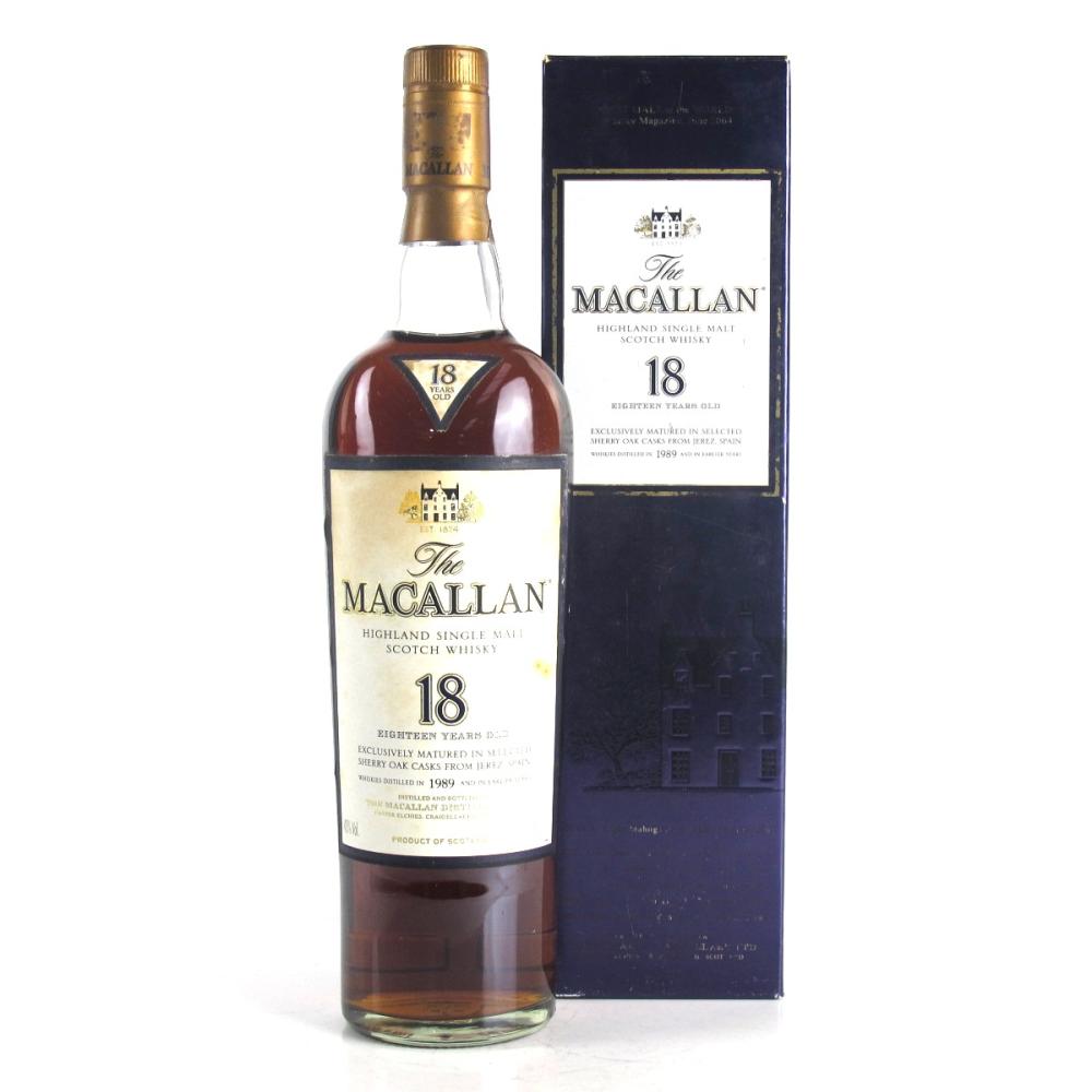 Macallan 18 Year Old 1989