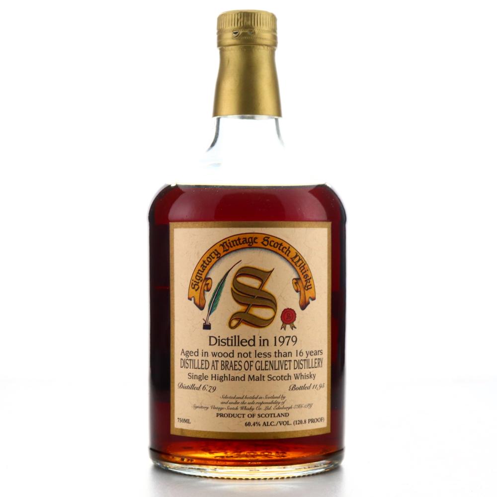 Braes of Glenlivet 1979 Signatory Vintage 16 Year Old 75cl / US Import