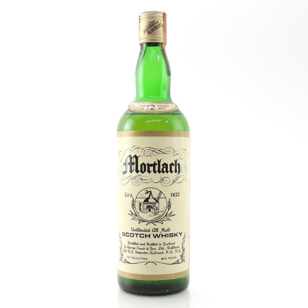 Mortlach 12 Year Old circa 1970s / US Import