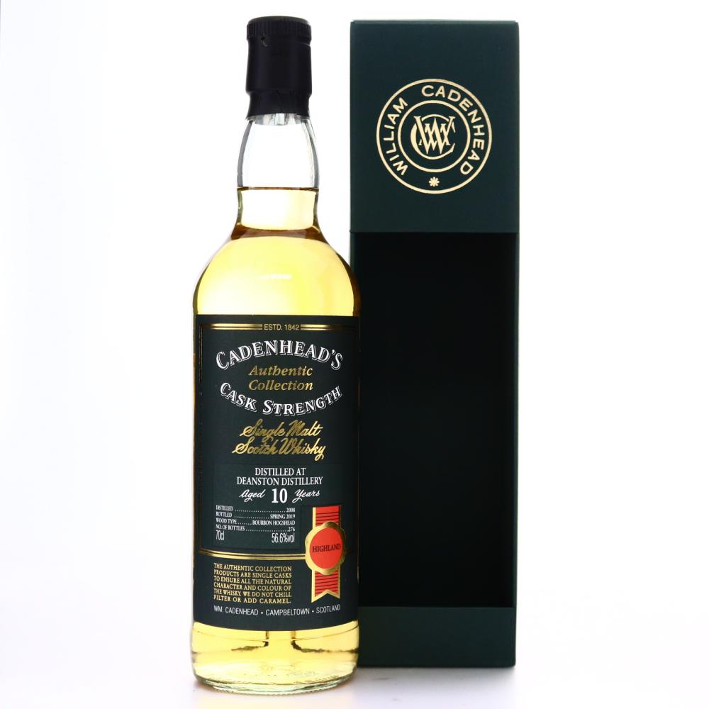 Deanston 2008 Cadenhead's 10 Year Old