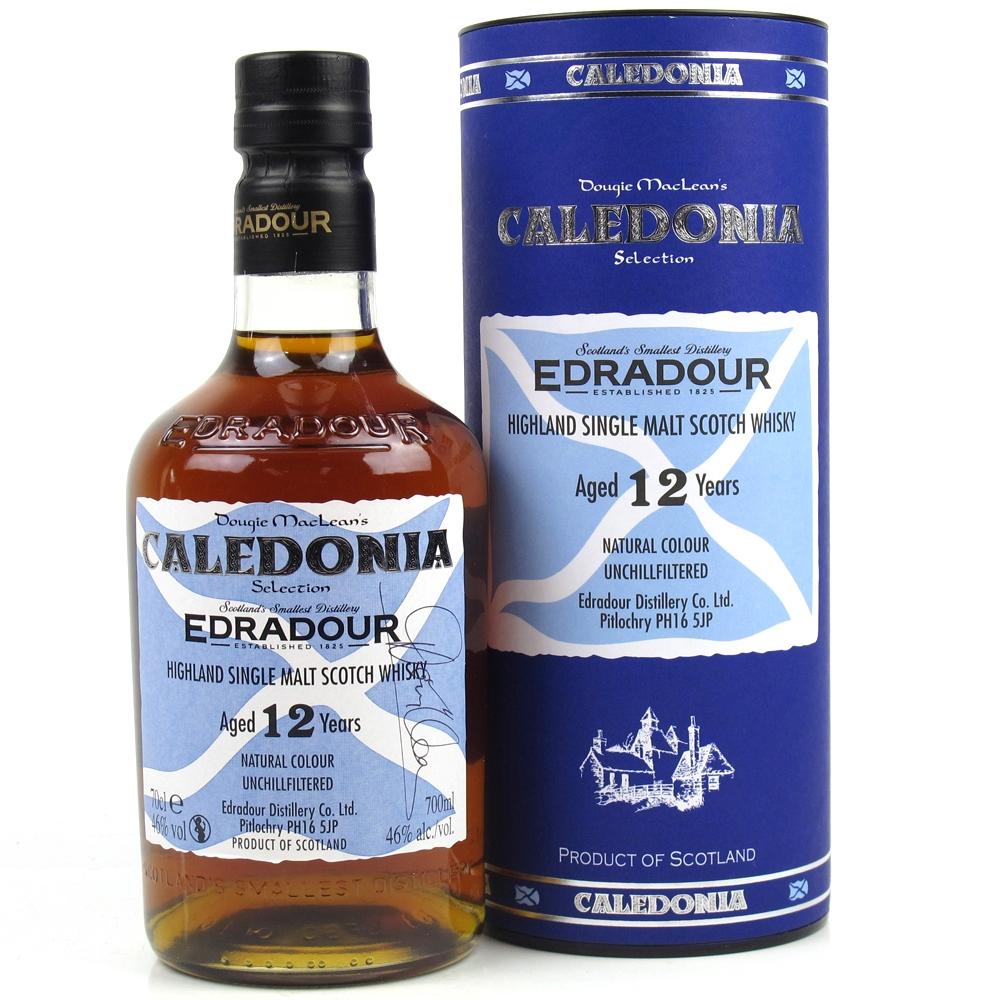 Edradour 12 Year Old Caledonia/ Signed