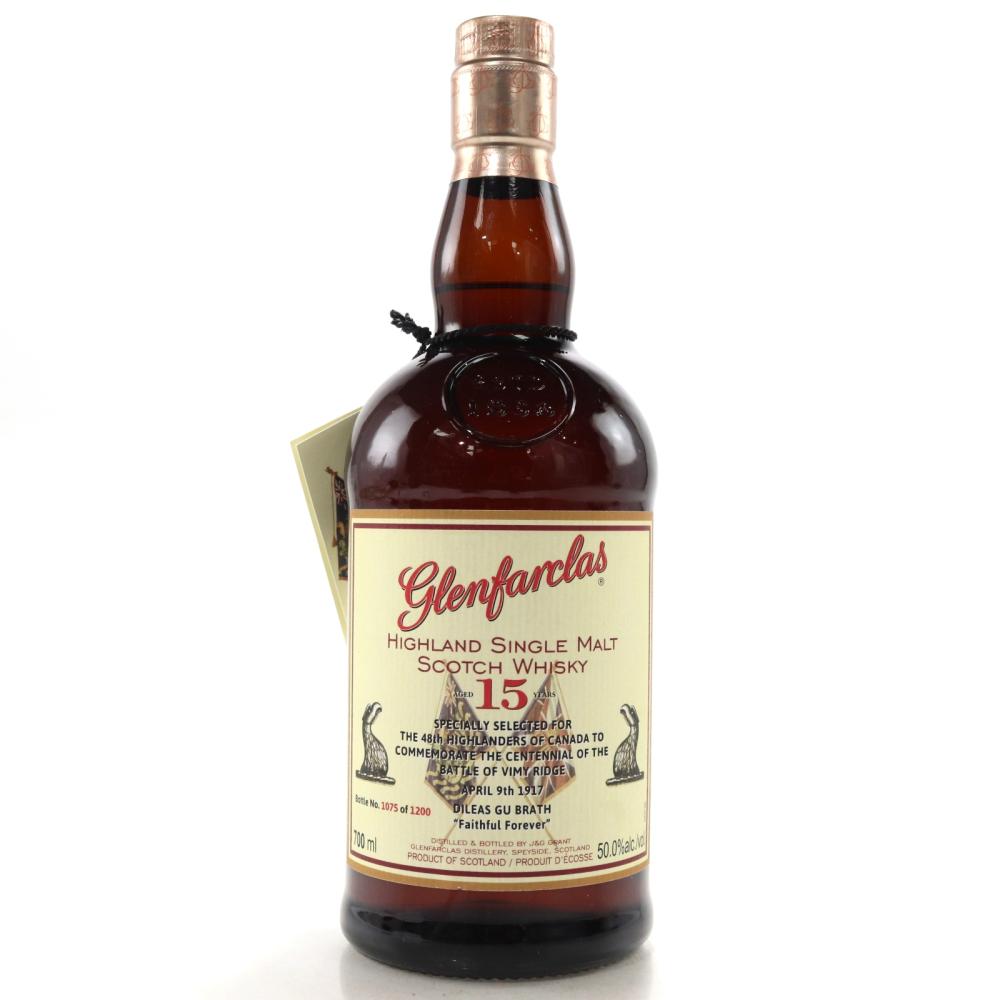 Glenfarclas 15 Year Old / Battle of Vimy Ridge
