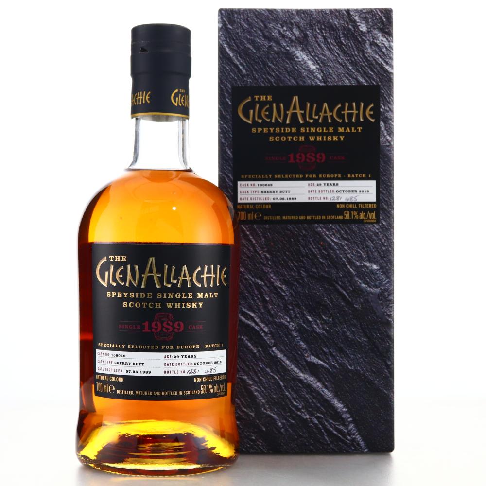 Glenallachie 1989 Single Sherry Cask 29 Year Old #100049 / Europe Exclusive