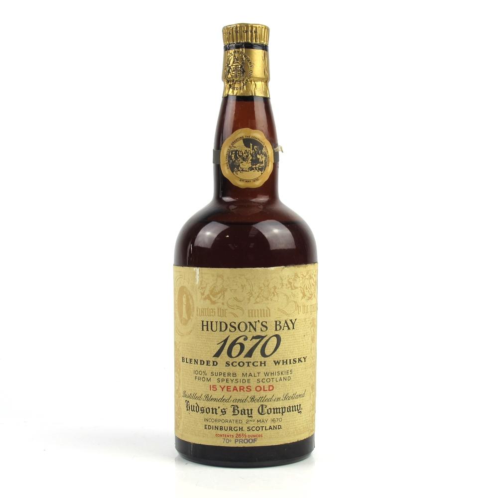 Hudson's Bay 15 Year Old Blended Malt Circa 1960s