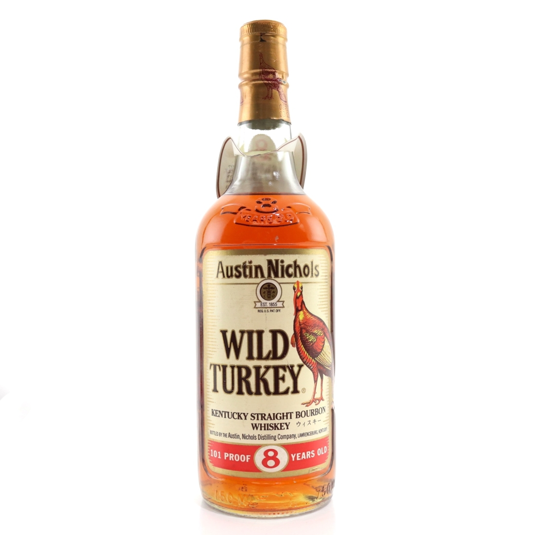 Wild Turkey 8 Year Old 101 Proof 1990s / Japanese Import