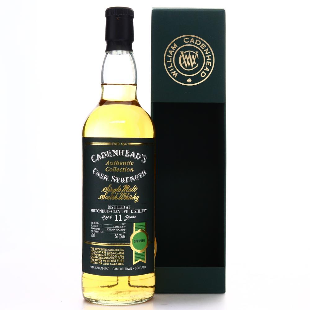 Miltonduff 2007 Cadenhead's 11 Year Old