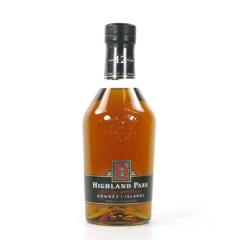 Highland Park 12 Year Old Red 'H' Over Black 1990s