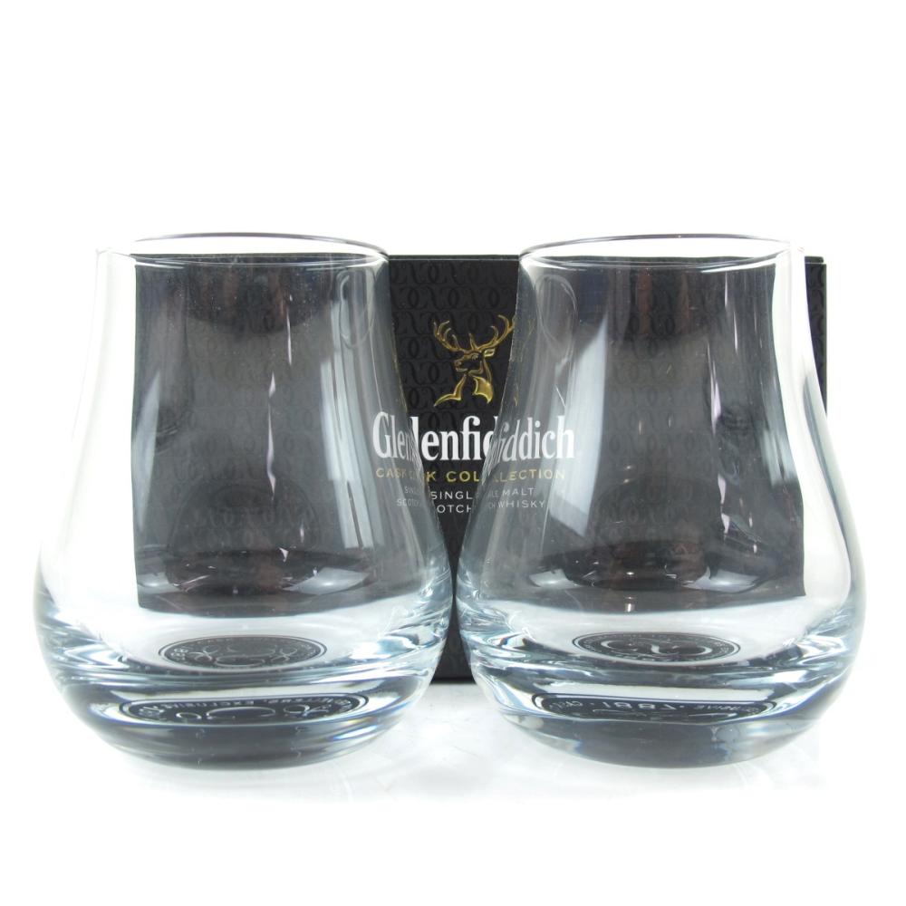 Glenfiddich Cask Collection Branded Tumbler x 2