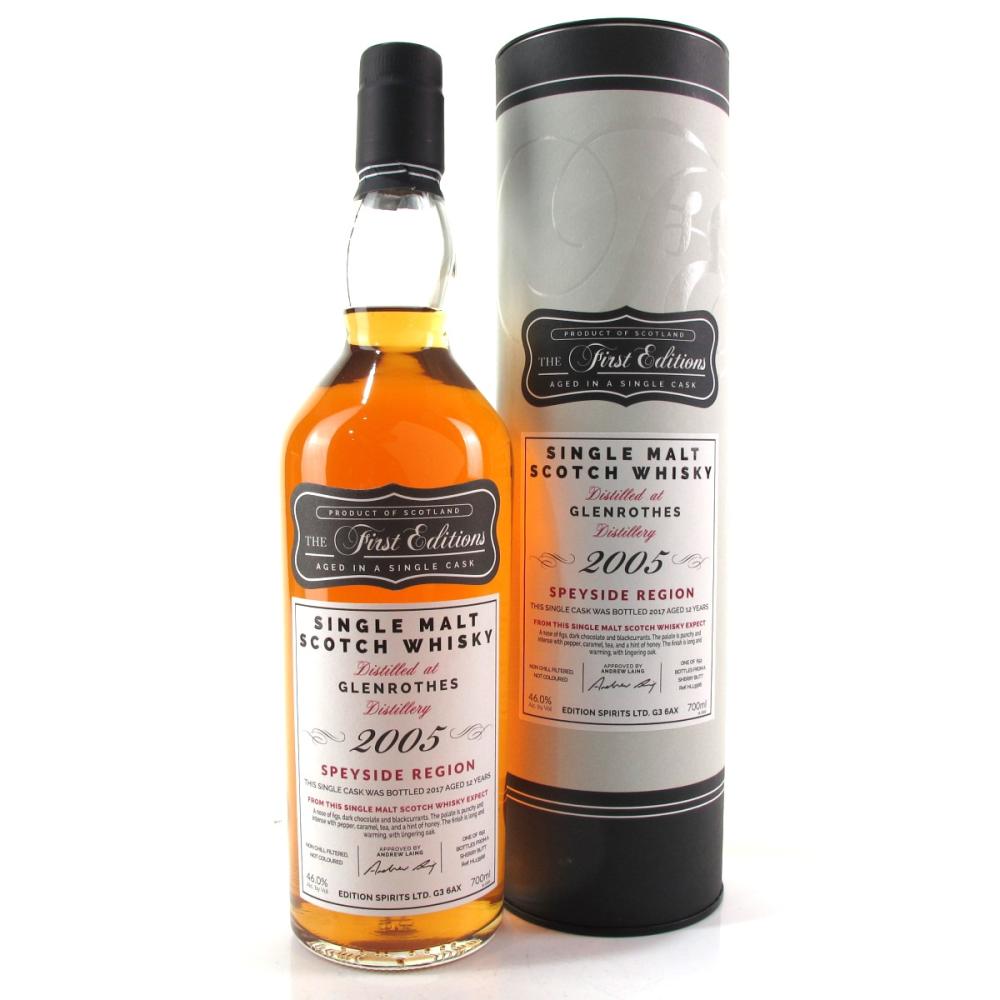 Glenrothes 2005 First Editions 12 Year Old