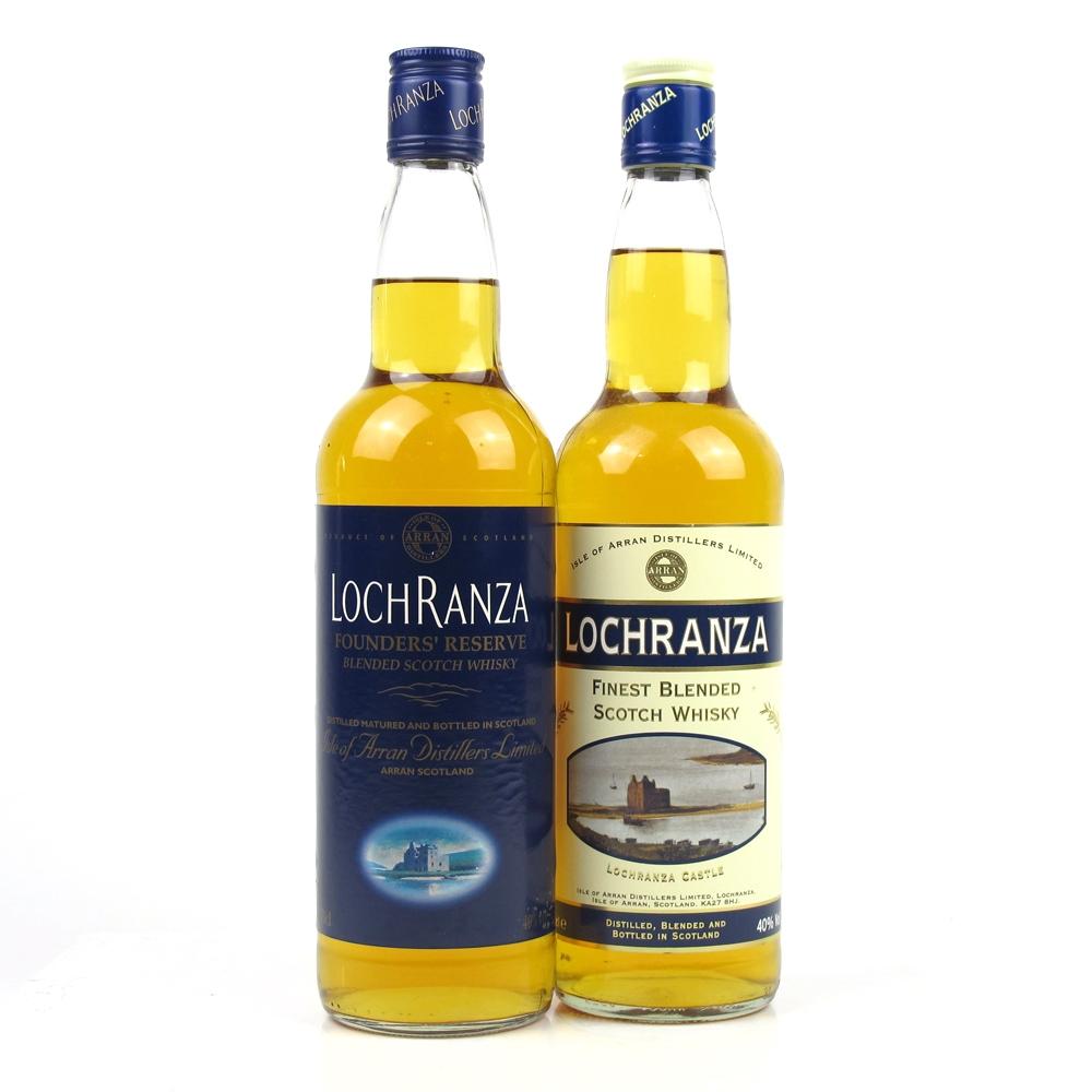 Lochranza Blended Scotch and Founder's Reserve 2 x 70cl