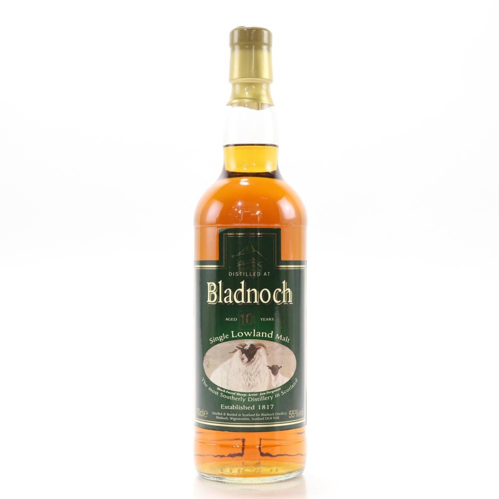 Bladnoch 10 Year Old Cask Strength / Sheep Label