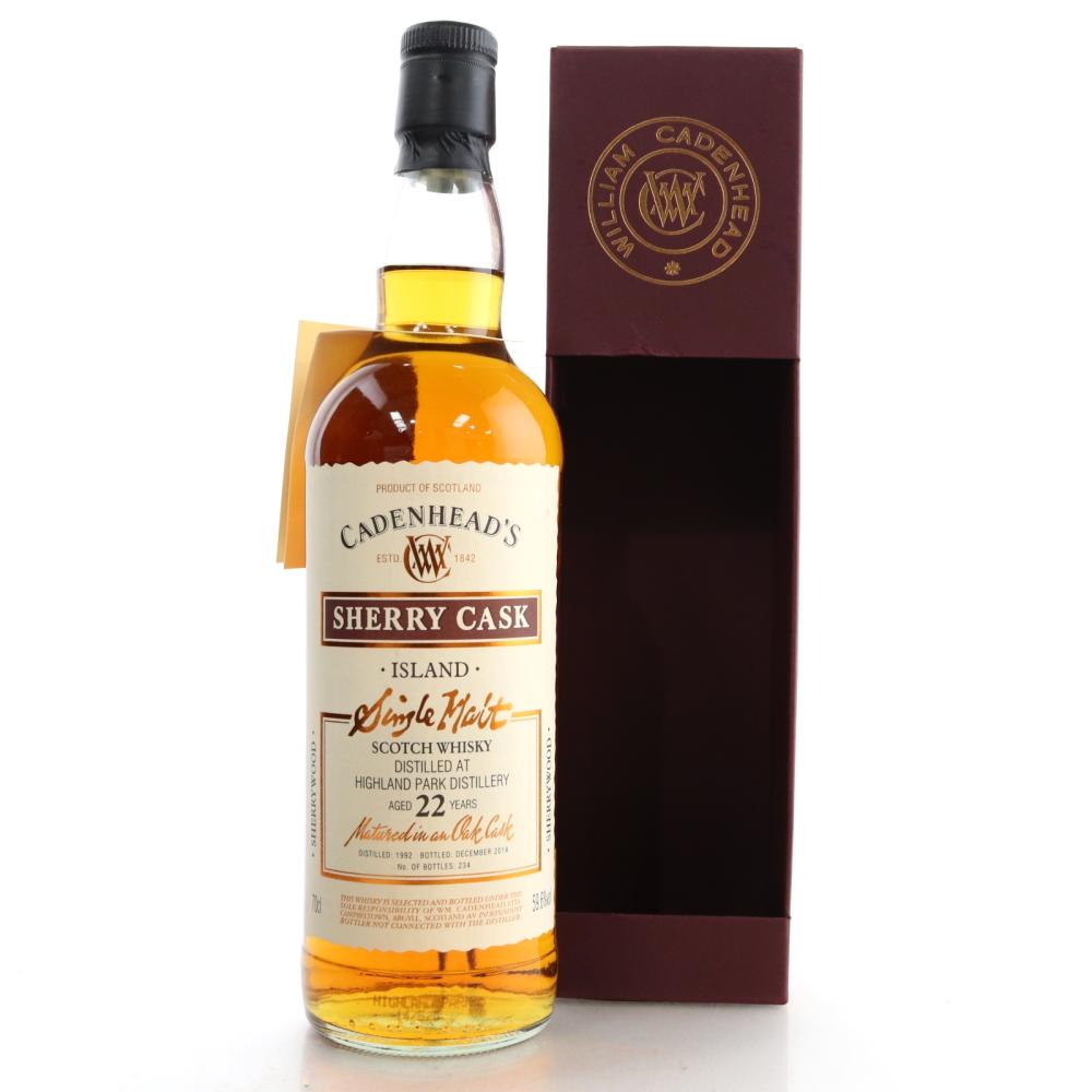 Highland Park 1992 Cadenhead's 22 Year Old / Sherry Cask