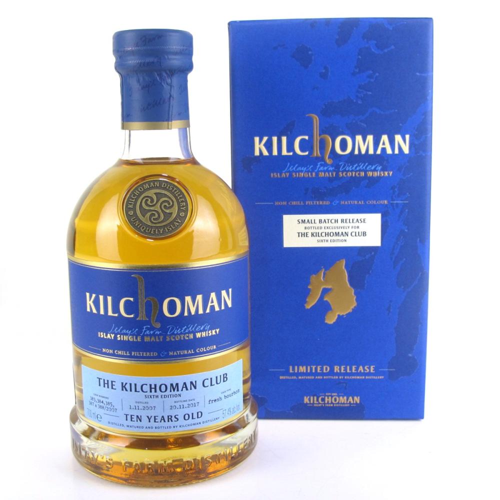 Kilchoman 10 Year Old / Kilchoman Club 6th Edition