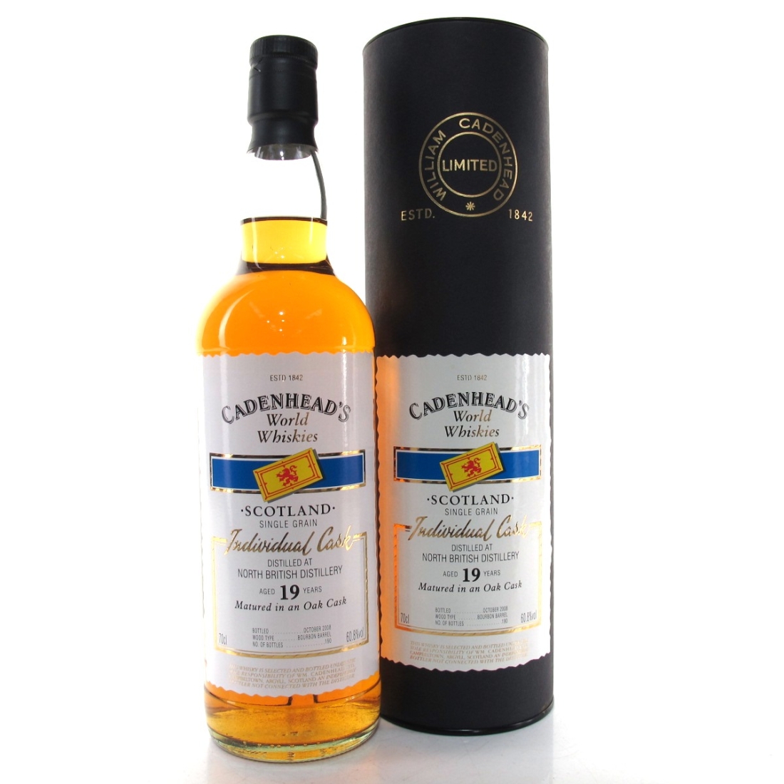 North British 1989 Cadenhead's 19 Year Old