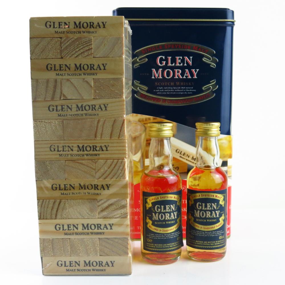 Glen Moray Chardonnay Finish Miniatures 2 x 5cl / Presentation Tin