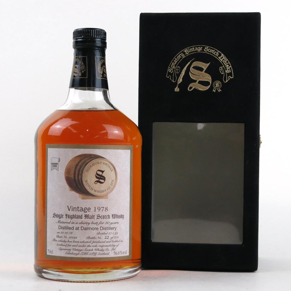 Dalmore 1978 Signatory Vintage 20 Year Old