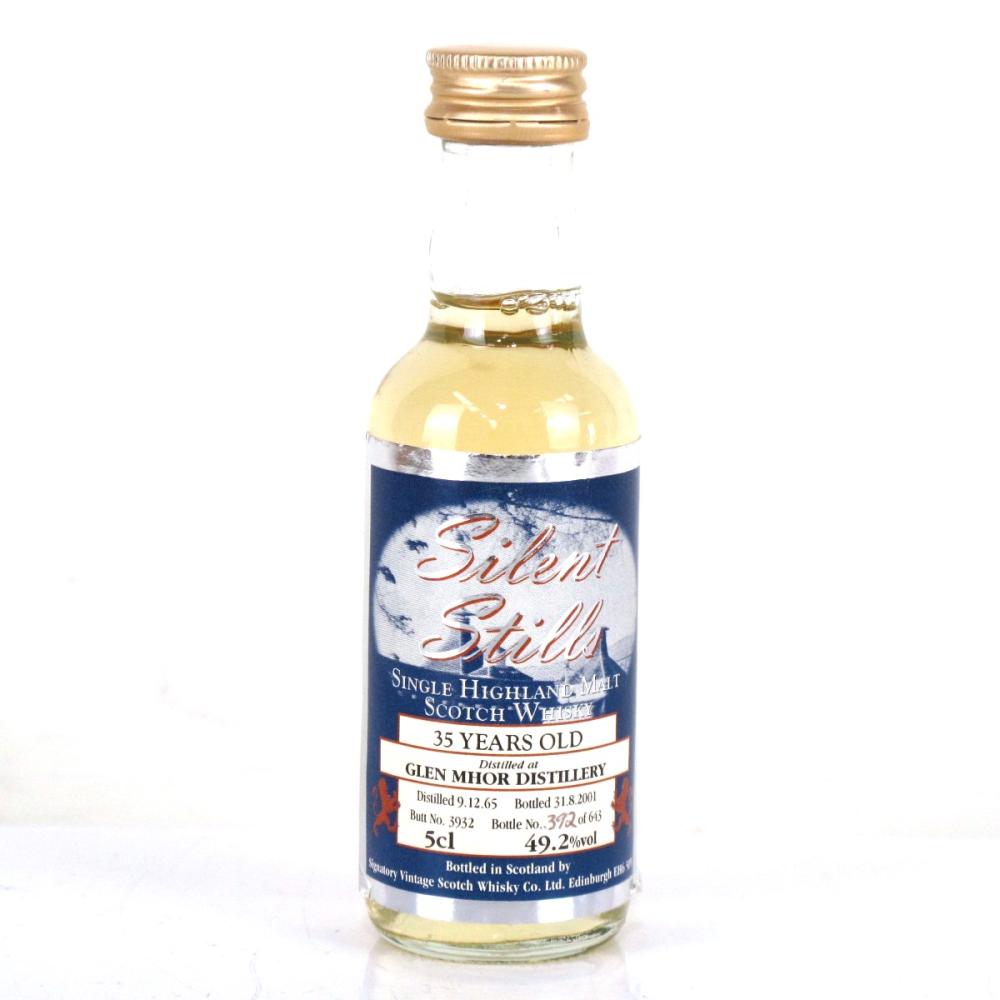 Glen Mhor 1965 Signatory Vintage 35 Year Old Miniature 5cl / Silent Stills