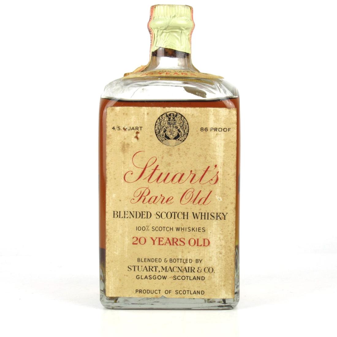 Stuart's Rare Old 20 Year Old 1940s Whisky | Whisky Auctioneer