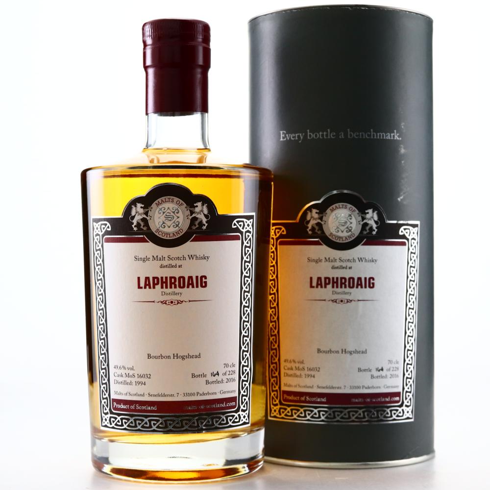 Laphroaig 1994 Malts of Scotland Bourbon Hogshead