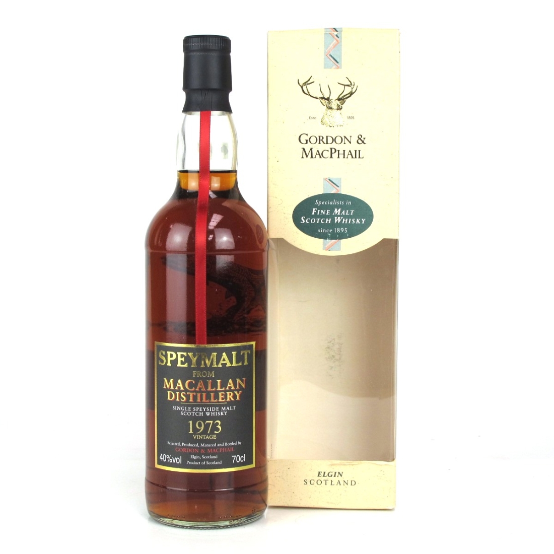 Macallan 1973 Speymalt Gordon and MacPhail