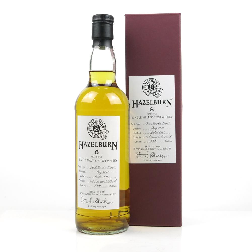 Hazelburn 2001 Bourbon Barrel 8 Year Old